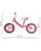Bicicleta de echilibru Lorelli - Fortuna Air,  cu jante iluminate, roz - 7t