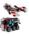 Constructor LEGO Creator 3 în 1 - Un camion cu un elicopter (31146) - 5t