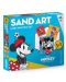 Set creativ, pictura cu nisip Red Castle - Sand Art, Minnie Mouse - 1t