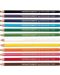 Set de creioane colorate Uni Dermatograph - 12 bucati - 1t
