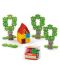Set de construcite cu mini blocuri de vafe Mario Inex, 35 piese - 3t