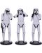 Set statuete Nemesis Now Star Wars: Original Stormtrooper - Three Wise Stormtroopers, 14 cm - 1t