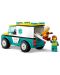 Constructor LEGO City - Ambulanță și snowboarder (60403) - 4t