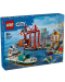 Constructor LEGO City - Port și navă de transport marfă(60422) - 1t