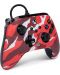 Controller PowerA - Enhanced, cu fir, pentru Xbox One/Series X/S, Red Camo - 2t