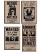 Set magneti Cine Replicas Movies: Harry Potter - Wanted Posters - 1t