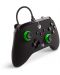 Controller cu fir PowerA - Enhanced, pentru Xbox One/Series X/S, Green Hint - 2t