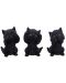 Set de statuete Nemesis Now Adult: Humor - Three Wise Kitties, 8 cm - 1t