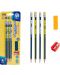 Set creioane grafit Astra - Cu ascuțitoare și capac, HB, 4 buc. - 2t