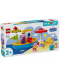 Constructor  LEGO Duplo - Peppa Pig călătorie cu barca (10432 - 1t
