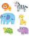 Set puzzle Andreu Toys - Animale din padure, 6 piese, 33 piese - 2t