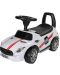 Mașină de călărie Baby Mix - Racer, albă - 1t