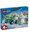 Constructor LEGO City - Ambulanță și snowboarder (60403) - 1t