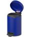 Coș de gunoi Brabantia - NewIcon, 3 l, Mineral Powerful Blue	 - 6t