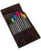 Set de markere  Online - 11 culori, într-o cutie de bambus - 6t