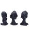 Set de statuete Nemesis Now Adult: Humor - Three Wise Reapers, 11 cm - 3t