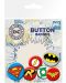 Set insigne GB eye DC Comics: Justice League - Logos (Classic) - 1t