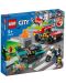 Constructor Lego City - Stingere de incendiu si urmarire politista (60319) - 1t