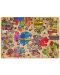 Colecție de puzzle-uri Unidragon 4 x 250 piese - Baloane - 6t