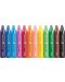 Set de creioane de ceară Maped Color Peps - 12 culori - 2t