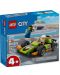 Constructor LEGO City - Mașină de curse verde (60399) - 1t