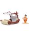 Set Jada Toys - Mașină și figurină, Familie Flintstone, 1:32 - 4t