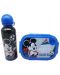 Set sticlă și cutie de mâncare Disney - Mickey Mouse, albastru - 3t