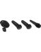 Set de microfoane pentru instrumente Shure - PGASTUDIOKIT4, negru - 2t