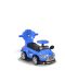 Masina de impins cu maner Moni - Paradise, albastra - 4t