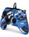 Controller PowerA - Enhanced, cu fir, pentru Xbox One/Series X/S, Blue Camo - 4t