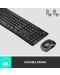Set mouse si tastatura wireless Logitech - MK270,  negru - 6t