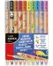 Set de creioane colorate Kidea - Jumbo Safari, 10 culori - 1t