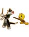 Set insigne CineReplicas Animation: Looney Tunes - Sylvester and Tweety at Hogwarts (WB 100th) - 1t