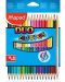 Set creioane colorate Maped Color Peps - Duo, 18 bucati, 36 culori - 1t