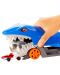 Set Mattel Hot Wheels - Transportor auto Rechin, cu o masina - 5t