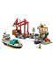 Constructor LEGO City - Port și navă de transport marfă(60422) - 6t