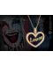 Set colier The Noble Collection DC Comics: Batman - Harley Loves Joker - 4t