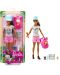 Set Mattel Barbie Wellness - Timp pentru plimbare in natura, cu catelus - 2t