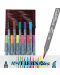 Set de markere  Online - 11 culori, într-o cutie de bambus - 5t