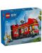 Constructor  LEGO City - Autobuz turistic roșu cu etaj(60407) - 1t