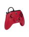 Controler PowerA - Enhanced, cu fir, pentru Xbox One/Series X/S, Artisan Red - 3t