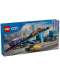 Constructor LEGO City - Camion transportor de mașini sport (60408) - 1t