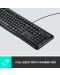 Set mouse si tastatura  Logitech - MK120, negru - 6t