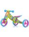 Bicicleta de echilibru Milly Mally - Jake, 2in1, Curcubeu - 1t