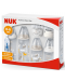 Set biberoane Nuk FC - Temperature Control, Perfect start, 10 piese, neutru - 2t
