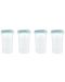 Set de recipienti Miniland - Terra Ocean, 330 ml, 4 buc - 1t