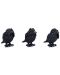 Set de statuete Nemesis Now Adult: Humor - Three Wise Ravens, 8 cm - 4t