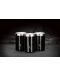 Set de 3 borcane metalice Berlinger Haus - Colecția Black Silver - 2t