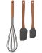 Set de 2 spatule și sârmă de rupere H&S - lemn/silicon - 1t
