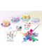 Set de colorat Felyx Toys - Set de ceai din ceramică, Animale, 18 piese - 2t